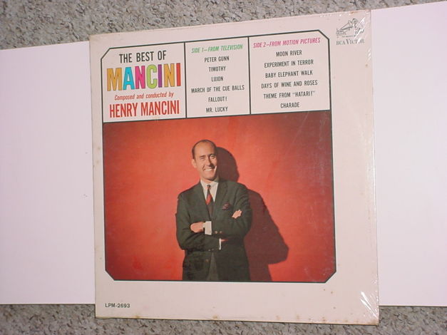 Sealed The best of Mancini lp record Henry Mancini RCA ...