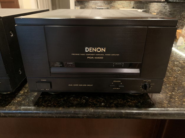 Denon - POA-4400 Monos + PRA-1100 Preamp - Customer Con...