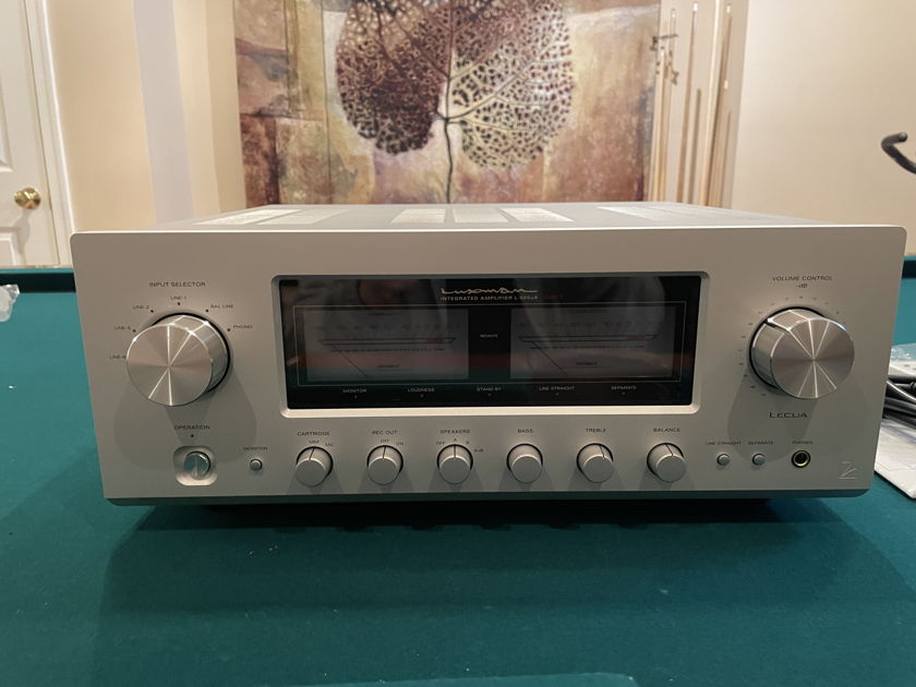 Luxman L-505uXII integrated amplifier - mint customer trade-in