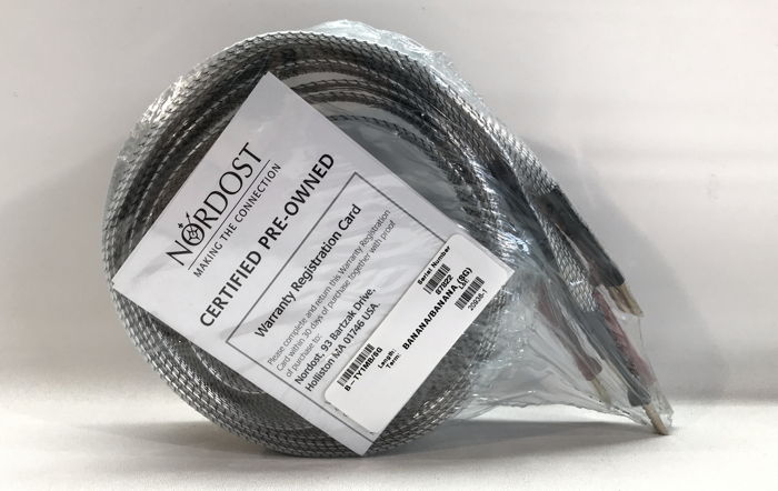 Nordost TYR 1 SPEAKER CABLES, 1.5 METERS, BANANAS, MINT...
