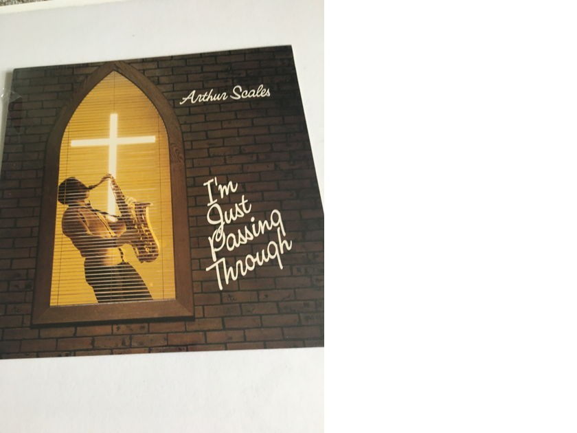 Religious sax jazz Arthur Scales I’m just passing through sealed new Lp record