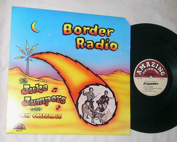 THE JUKE JUMPERS - - BORDER RADIO - RARE 1980 LP - AMAZ...