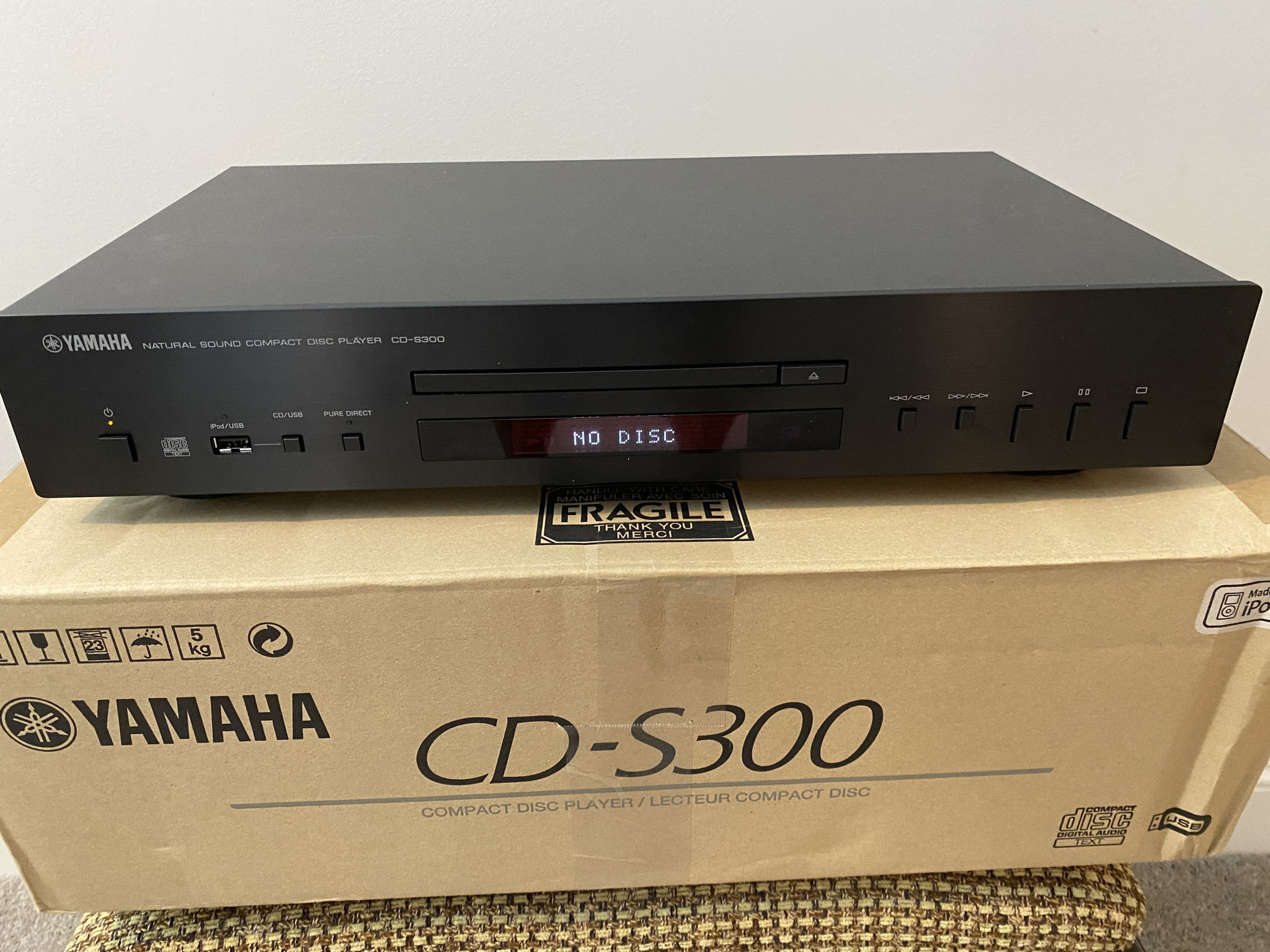 Yamaha CD-S300, Pure Direct CD Player For Sale | Audiogon