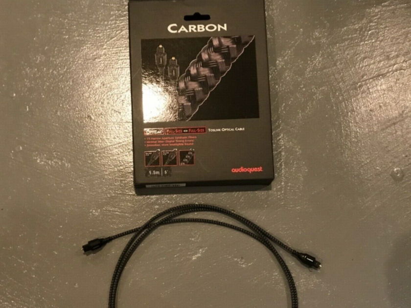 Audioquest Carbon Optical Digital Cable 1.5 meters