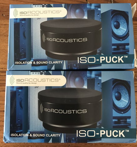IsoAcoustics ISO-PUCK New condition, set of 4