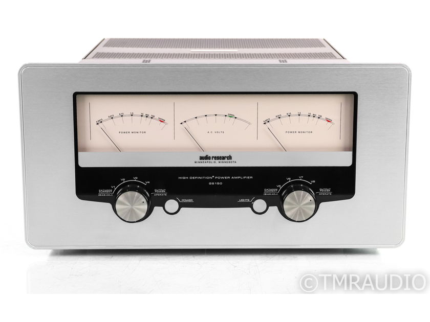 Audio Research GS150 Stereo Tube Power Amplifier; GS-150 (33202)