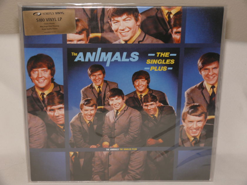 THE ANIMALS ~ THE SINGLES PLUS ~ SIMPLY VINYL LP