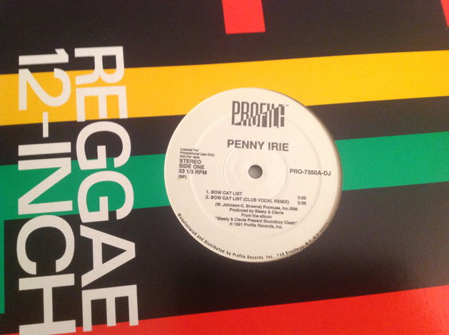 Penny Irie Penny For You Profile Records Promo 12 Inch EP