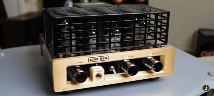 AUDIO SPACE as-2.8i Integrated Amplifier RARE GOLD FINI...
