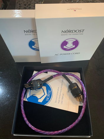 Nordost Tyr 2 1meter Power Cable