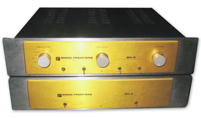 Sonic Frontiers SFL-2 Preamp (Gold): EXCELLENT Trade-In...