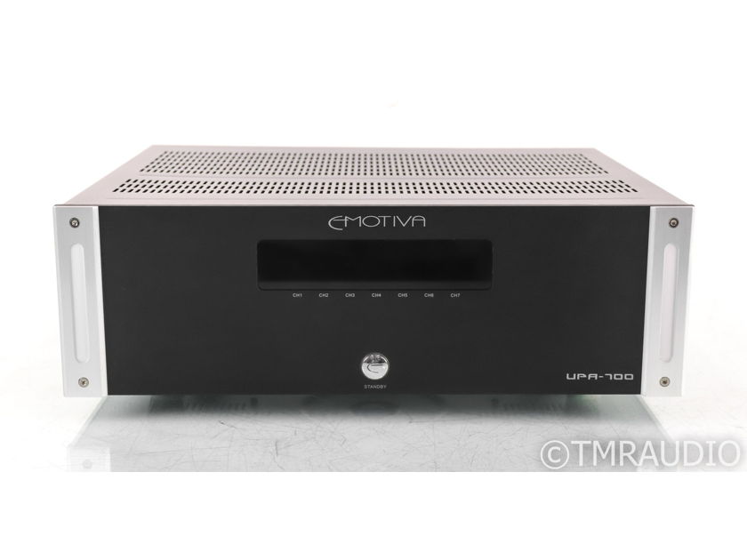 Emotiva UPA-700 Seven Channel Power Amplifier; UPA700; Black (33087)