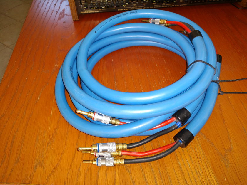 Chang Lightspeed SpeakerLink Cable 8FT locking banana termination