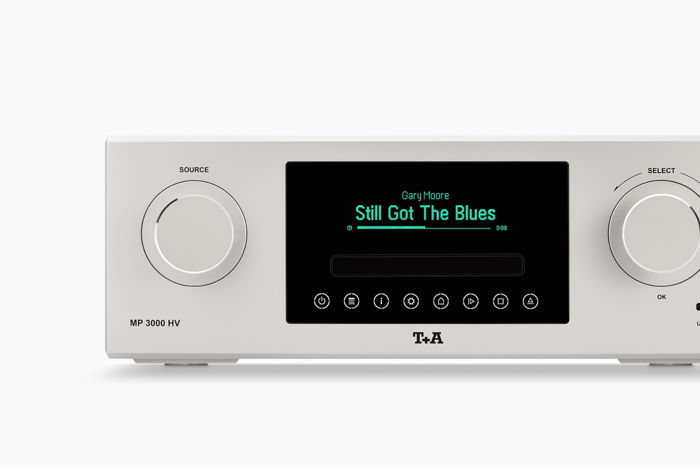 T+A MP3000HV Silver finish Beautiful CD Player. MP3000HV