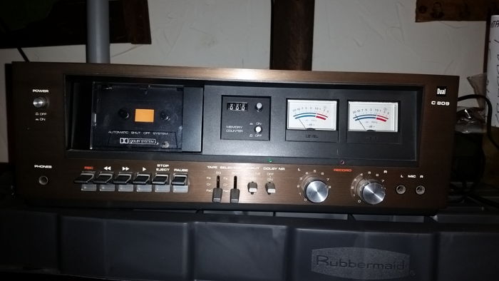 Dual C809 Cassette Deck ‘Metallic Brown’