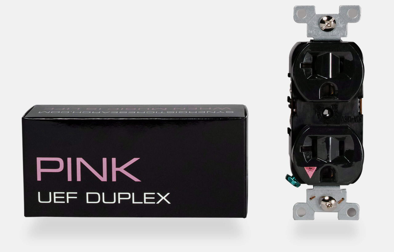 Synergistic Research Pink UEF Duplex - BRAND NEW - JUST...