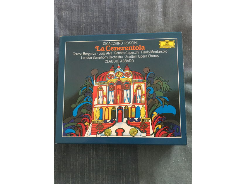Gioacchino Rossini Claudio Abbado  La Cenerentola Cd box set Deutsche Grammophon