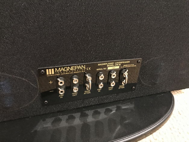 Magnepan DW-M Bass Panels (matching pair)