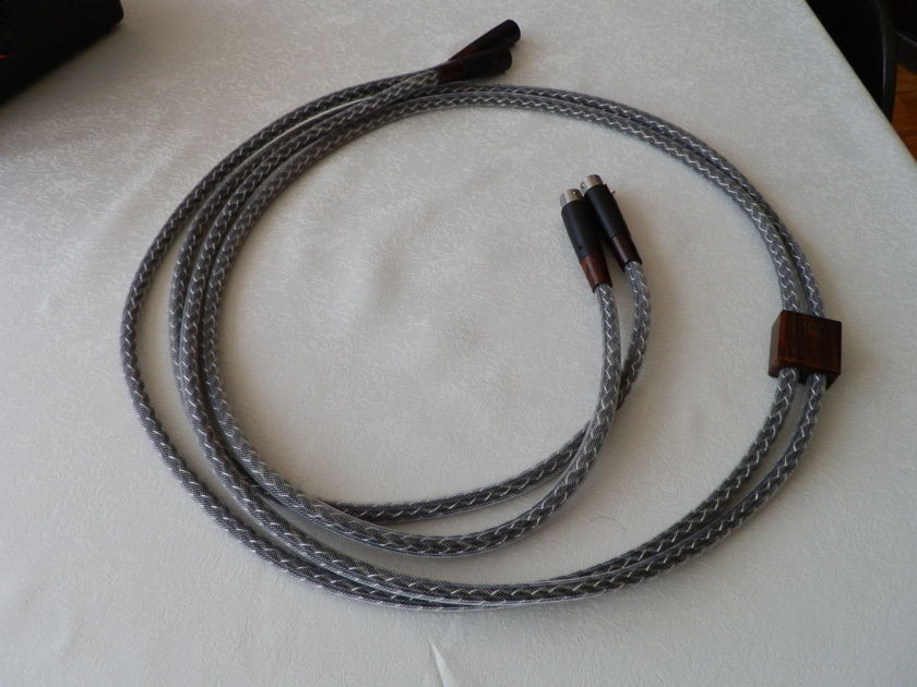 Kimber Kable KS-1130 2 Meter XLR Interconnects (Box / Good Condition / Pure Silver /Second Owner)