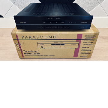 Parasound ZoneMaster 2350 Universal 2 Channel Amplifier...