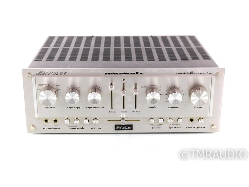 Marantz 1152DC Vintage Stereo Integrated Amplifier; (Bad Phono) (27165)