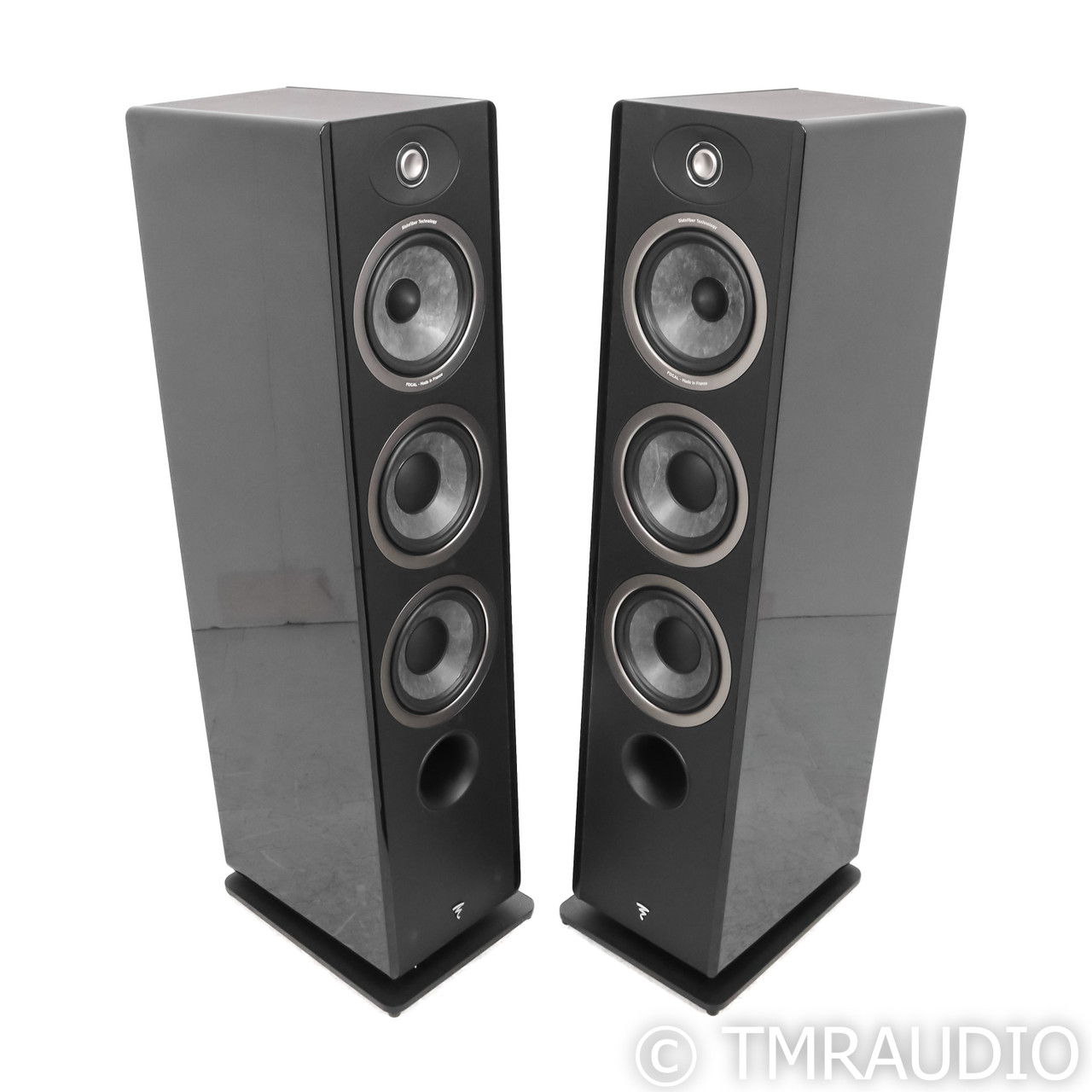 Focal Vestia No. 2 Floorstanding Speakers; Black Pair (...