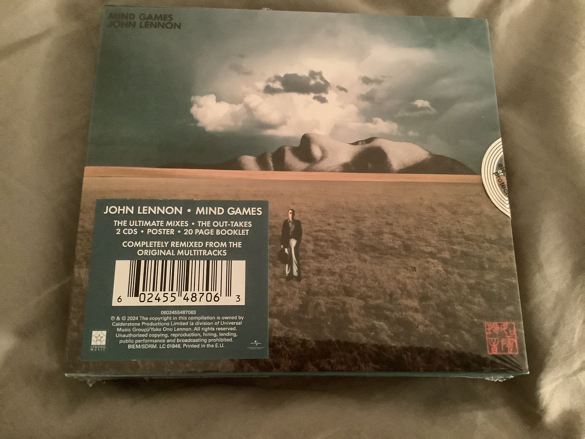 John Lennon 2CD Sealed Germany  Mind Games The Ultimate...