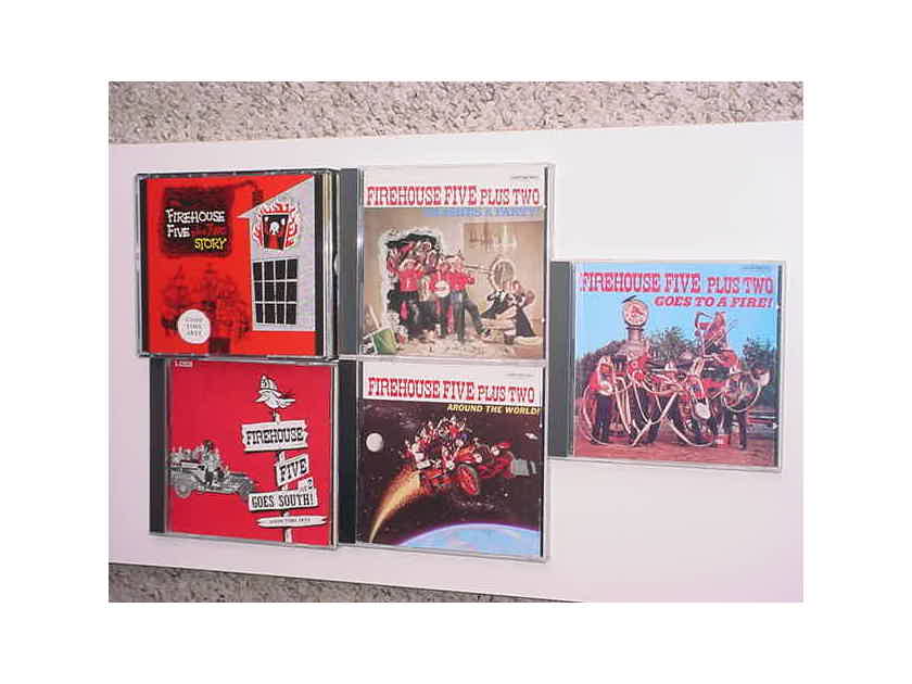 Good time jazz Firehouse Five - cd lot of 5 cd's 1 is 2 cd set