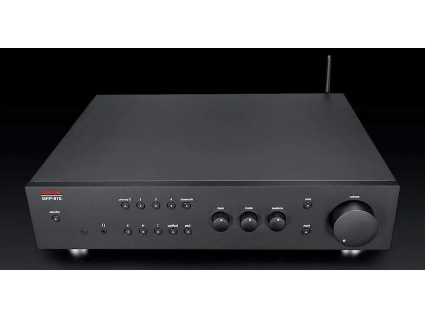 NOW IN STOCK! NEW! 2023 ADCOM GFP-915 Preamp with USB, MM-MC, and headphone amplifier