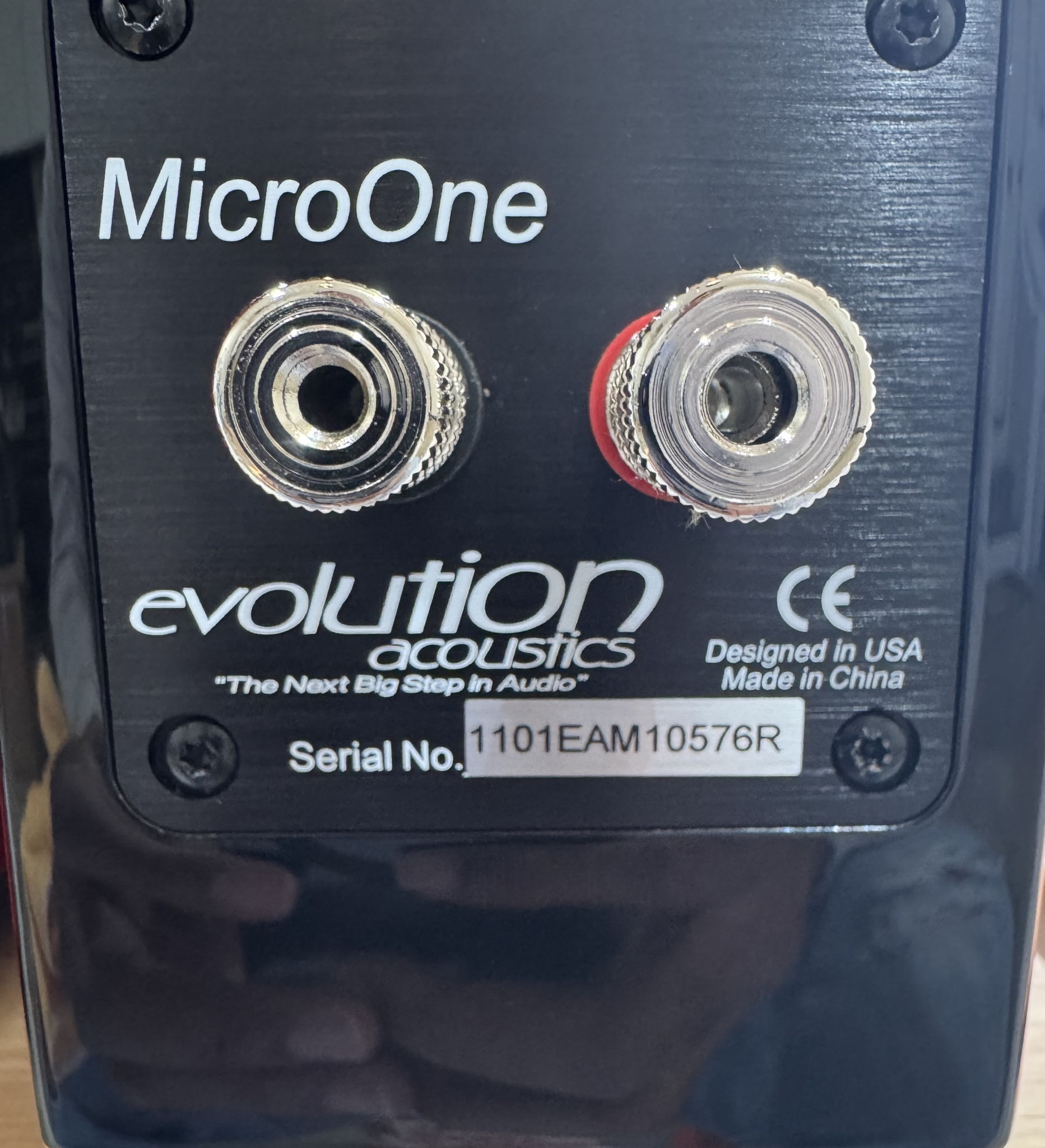 Evolution Acoustics MM Micro One Speakers w/Stands 7