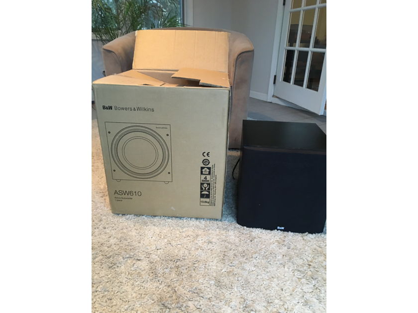 B&W (Bowers & Wilkins) ASW-610 10" Subwoofer