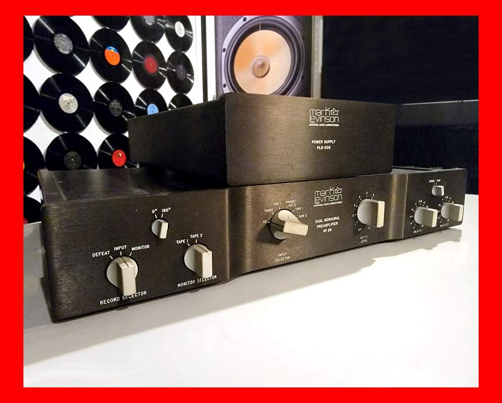 Mark Levinson No.26 + Phono Preamp w/ PLS226 Trades OK