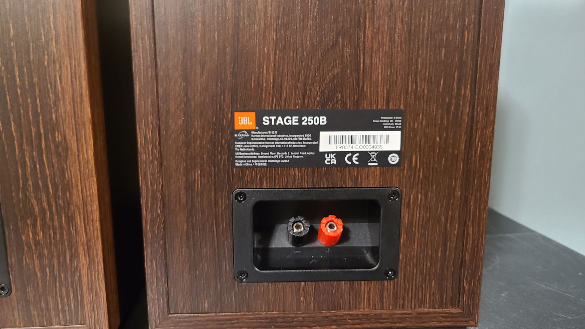 JBL Stage 250B Bookshelf Loudspeakers 6