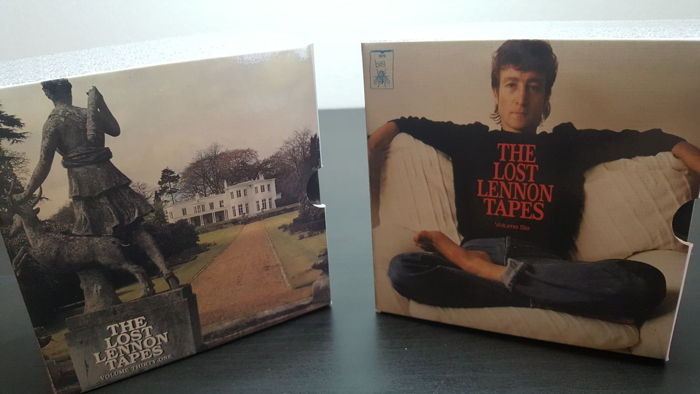 BEATLES JOHN LENNON MINI LP CD LOST LENNON TAPES BOX SET