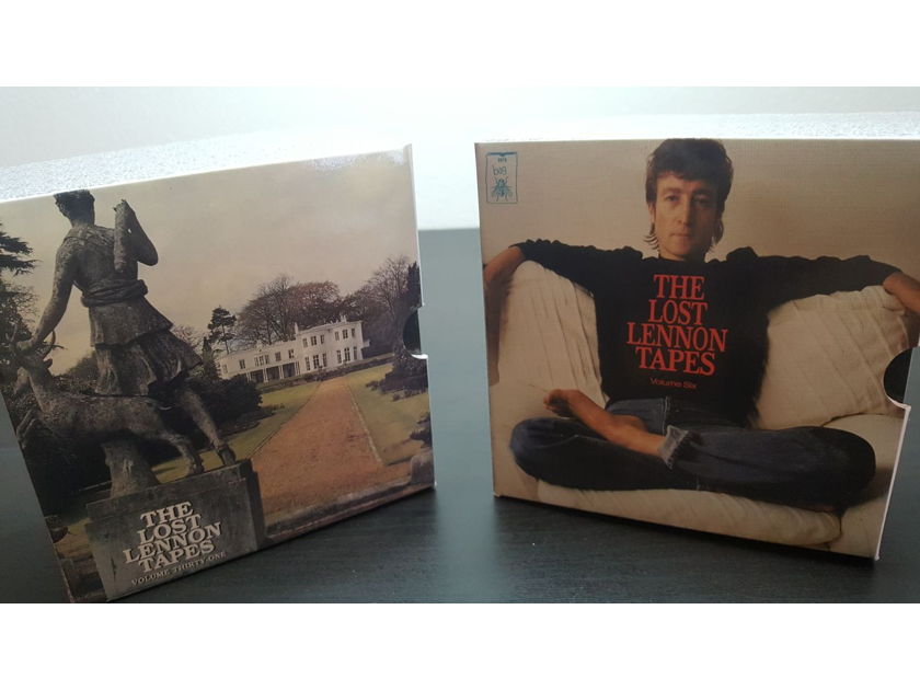 BEATLES JOHN LENNON MINI LP CD LOST LENNON TAPES BOX SET