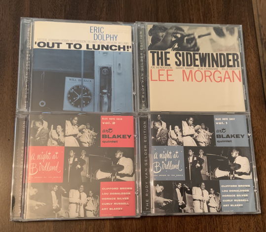 Blue Note RVG Lot 4 Dolphy Morgan Blakey Brownie Silver...