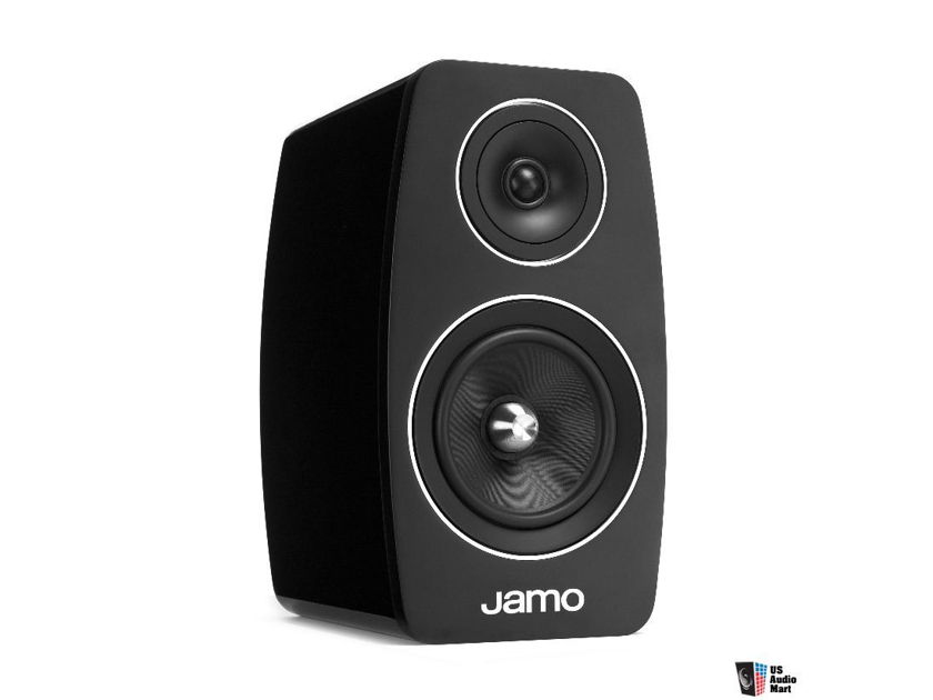 Jamo C103 flagship Concert Series Gloss Black Bookshelf Speakers