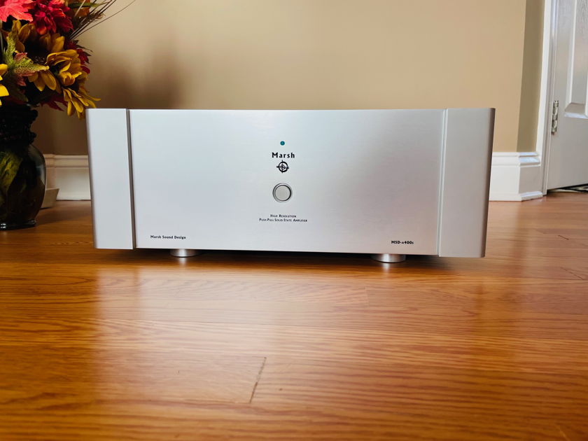 Marsh A400s 200W Power Amp, A Bargain For What It Does, Fabulous Condition