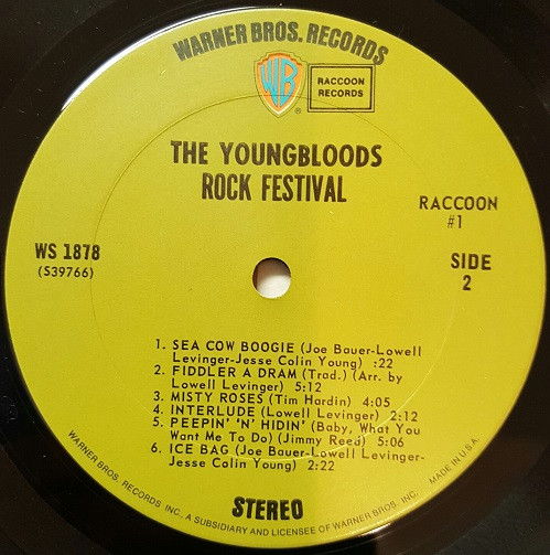 The Youngbloods – Rock Festival 1970 NM- ORIGINAL VINY... 4