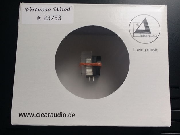 Clearaudio Virtuoso Ebony Wood Cartridge New in Box