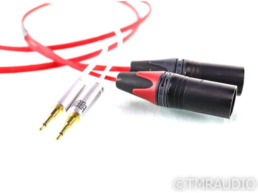 WyWires Red Series Headphone Cable; Single; 5ft; Dual 2.5mm to Dual XLR (26936)