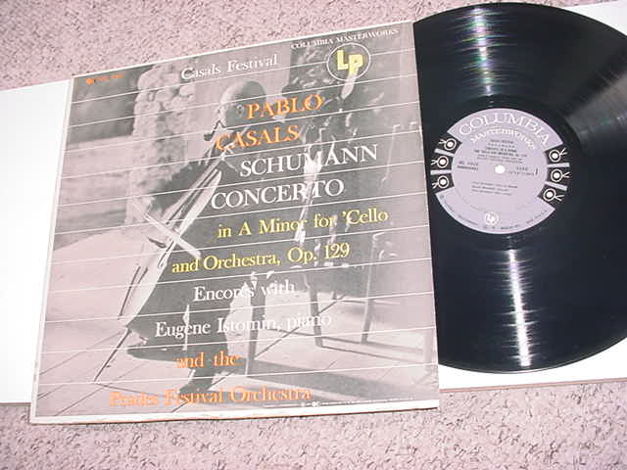 Casals festival Pablo Casals lp record - Schumann Conce...