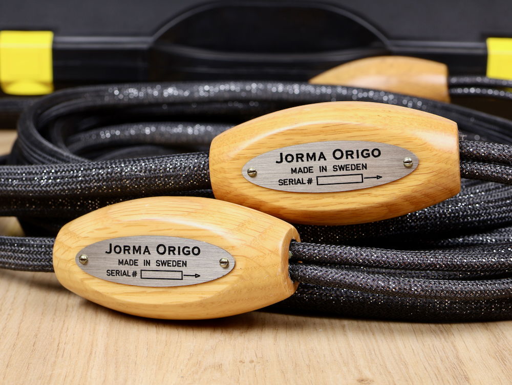 Jorma Design Origo highend audio speaker cables 5,0 metre 2