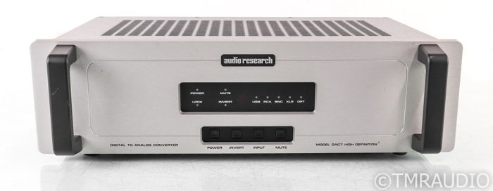Audio Research Model DAC7; DAC-7; D/A Converter; USB (3...