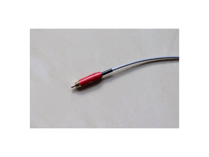 Audiocadabra Xtrimus4™ Solid-Silver SuperQuiet™ Coaxial Cables