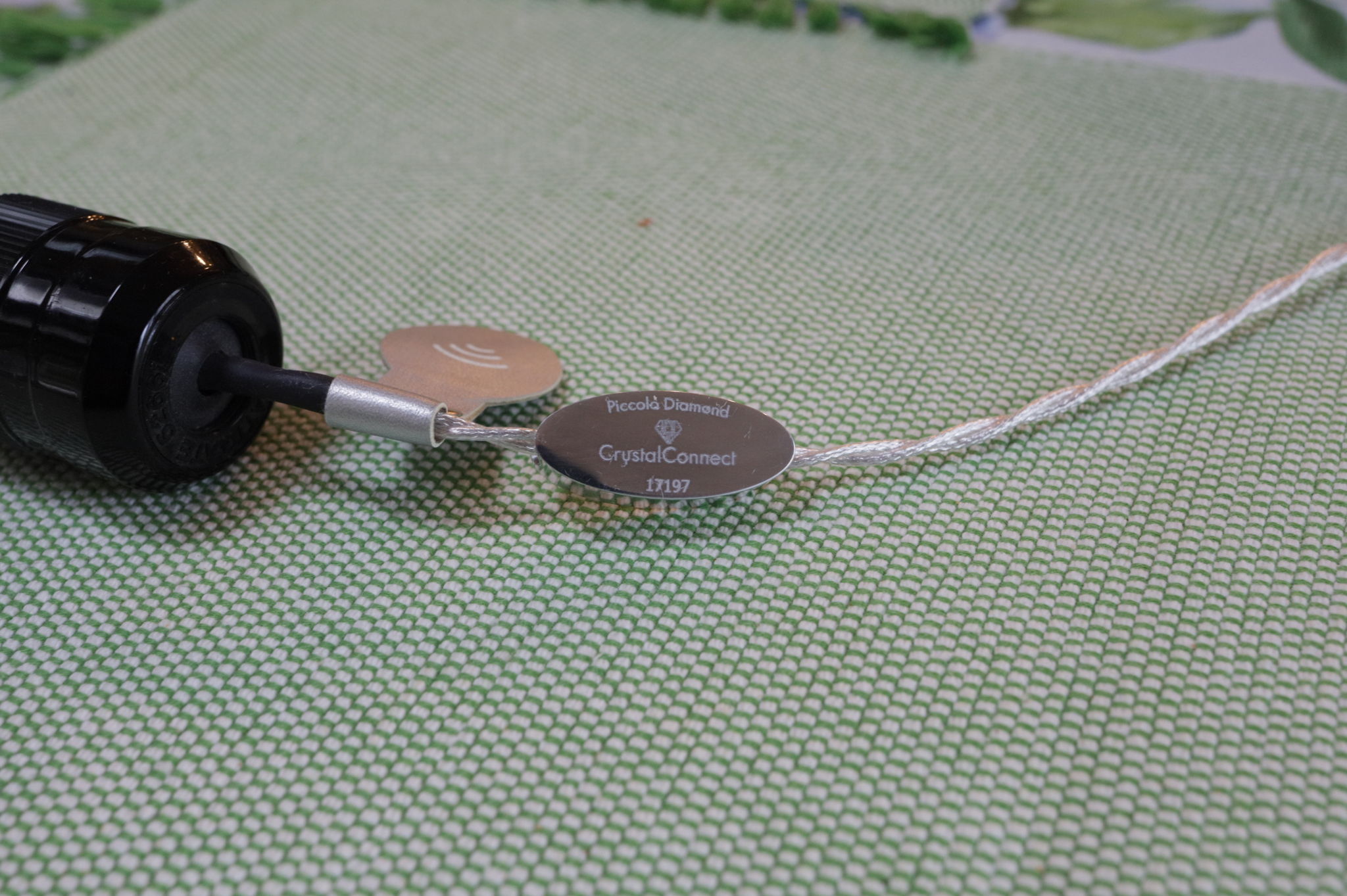Crystal Cable Piccolo Diamond 1.5M Power Cord, 15 amp
