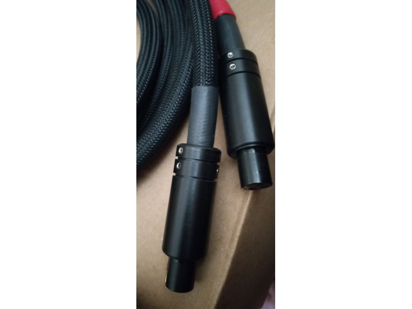 CRL Cable Research Lab BRONZE XLR Interconnects REVISED PRICE REDUCTION OFFER $799 - Flawless Perfection BRAND NEW