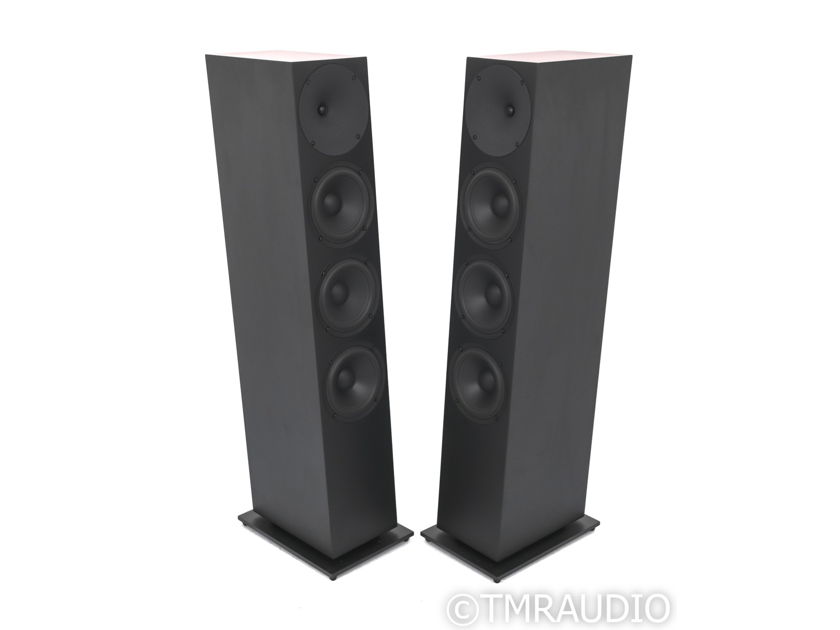 Buchardt Audio A700 Powered Floorstanding Speakers; A-700; Black Pair (50770)