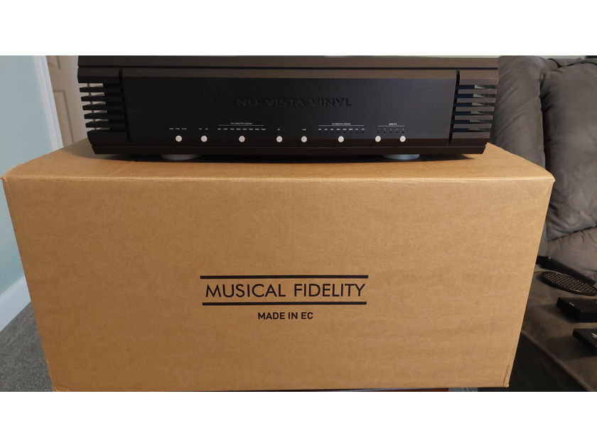 Musical Fidelity Nu-Vista Vinyl Phono Preamplifier-NEW