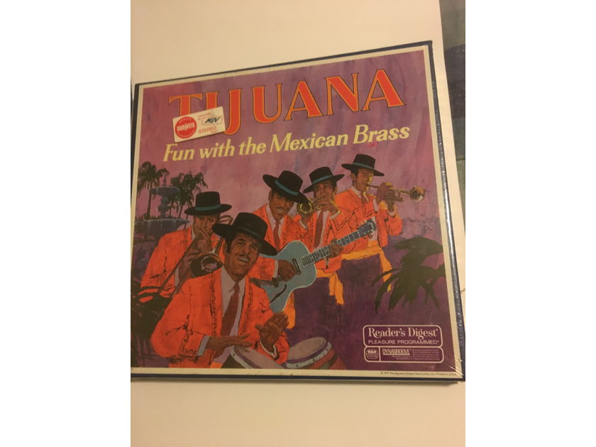 Readers digest Fun with the Mexican Brass  Tijuana Lp record box Set sealed dynagroove